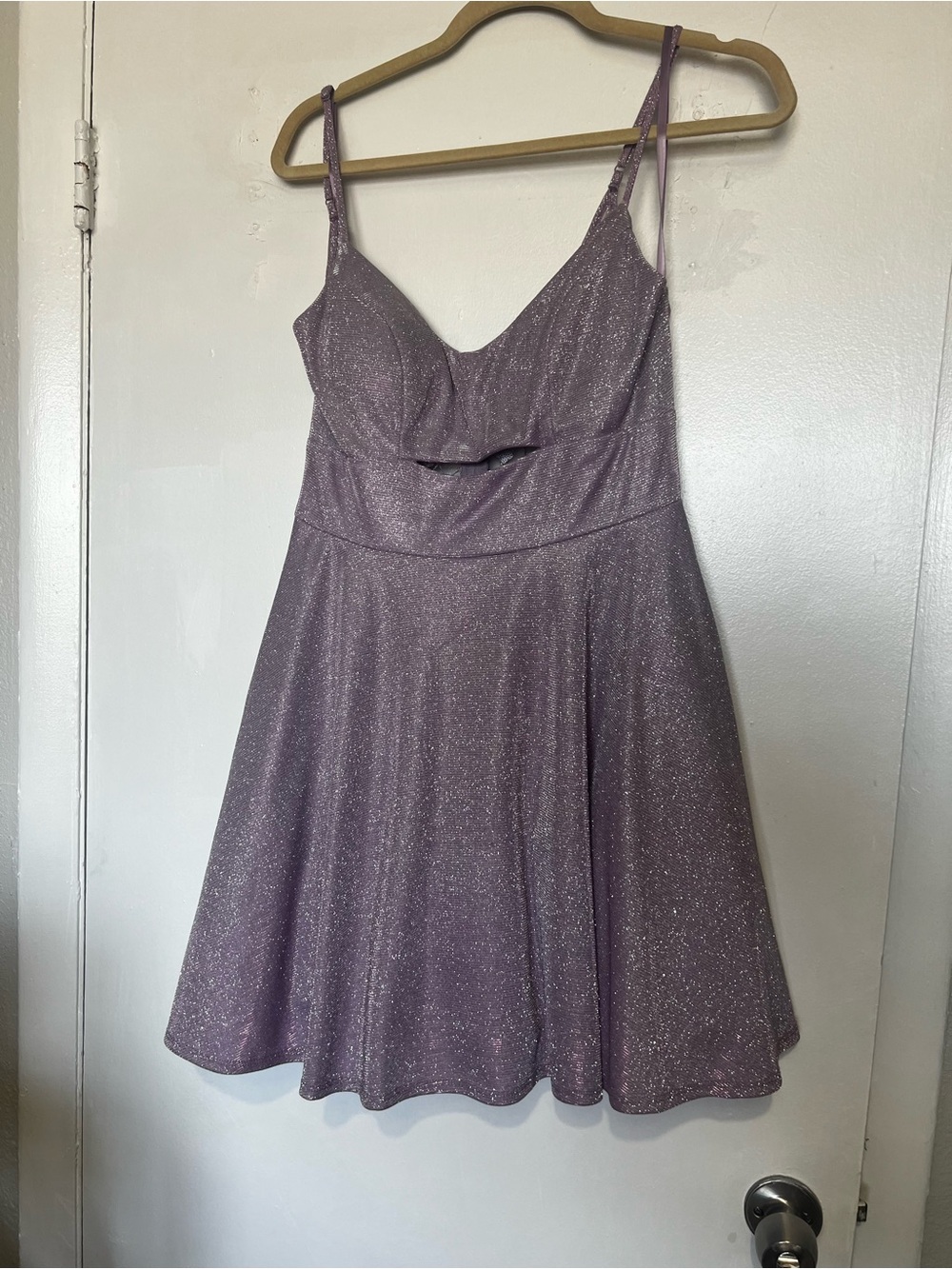 Dancing with the Stars costume Lilac Sparkle A-Line Slip Dress